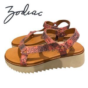 NEW in Box ZODIAC Women's Bria Coral Sandals 9